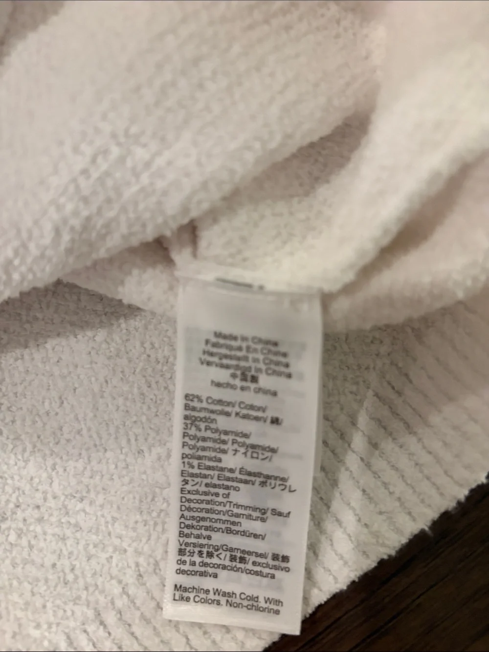 JCrew Odette Sweater Lady Jacket in Cotton Blend Boucle Sz M